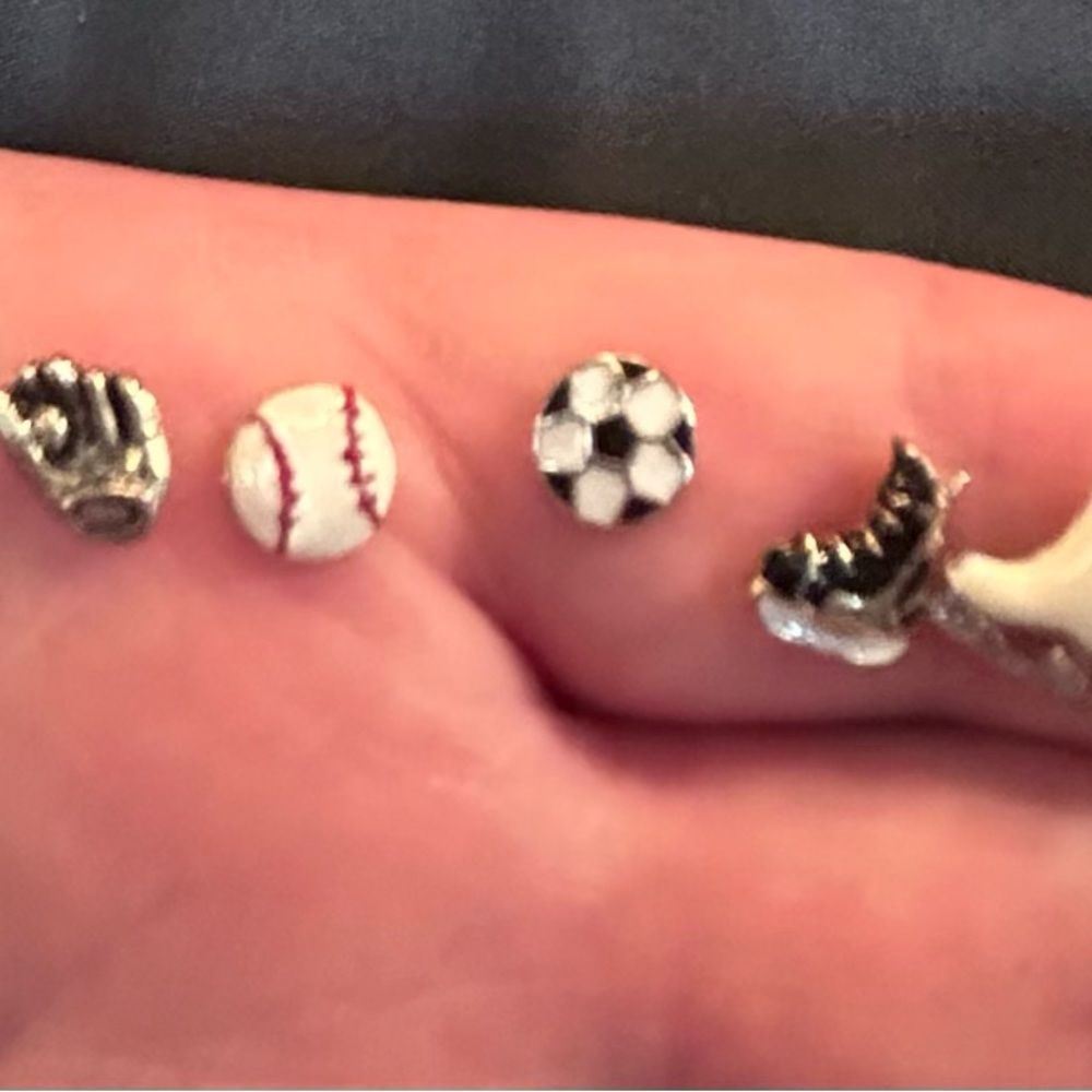 5/$20 Charms to fit Living locket:Sports theme